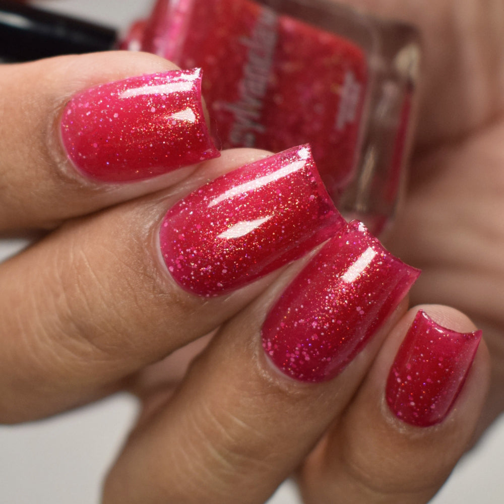 Lady Bird Nail Polish, Jelly Nails, Red Nail Polish, Hero Image