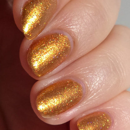 Gold Metallic Nail Polish - Unique Nails - Golden Hour - Ultra Shine Image