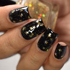 Sparkly Nails, Glitter Nail Polish, Fallen Stars, Top Angle Lighting, thepolishedmage